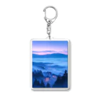 AQUAMETAVERSEの雲海とホテル街の灯　ラフルール　1859 Acrylic Key Chain