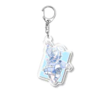 月見のしゃけ屋のあごの服 Acrylic Key Chain