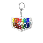 職人ゴリラの流行るおもんなシリーズ Acrylic Key Chain