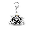 yuccoloのお眠り猫 Acrylic Key Chain