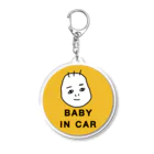 ちんぴらりのベビーインカー　黄 Acrylic Key Chain