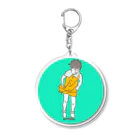 Y-C-PRINT-S-SHOPのチョイ浮き・ガール・キーホルダー Acrylic Key Chain