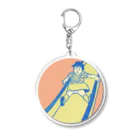 Y-C-PRINT-S-SHOPのすべり台・ガール・キーホルダー Acrylic Key Chain