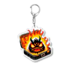 @GOLDの恐怖のおにぎり大魔王 Acrylic Key Chain