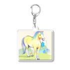 いちごソーダの母馬のフローラ Acrylic Key Chain