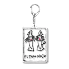  millionkiwiのFUTAGO MAJO Acrylic Key Chain