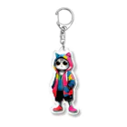 GRAFFITYのcat-man-2 Acrylic Key Chain