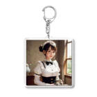 オリジナルグッズショップ KIJITORAのメイドさん Acrylic Key Chain