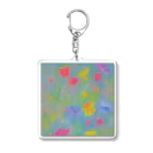 tleflower のFlower Acrylic Key Chain