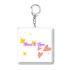 あすたんしょっぷのかわいいロゴ Acrylic Key Chain