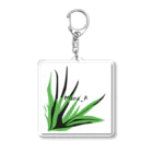 Mana AのカラフルTillandsia Acrylic Key Chain