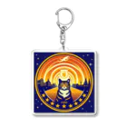 猫猫’ズのMeow University シリーズ【星】 Acrylic Key Chain