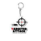 CHIBE86のtargeted attack「ねらい撃ち」 アクリルキーホルダー