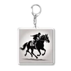 yu-zenの馬 Acrylic Key Chain