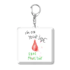 necoda item のI’m on your side （ #FreePalestine ） Acrylic Key Chain