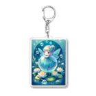 miuhaduの「水辺の妖精の輝き」 Acrylic Key Chain