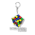 CHIBE86のInterlocking Power Acrylic Key Chain