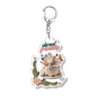 ivybloonのサプライズケーキ Acrylic Key Chain