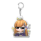 ショップＢＥＥのちびはに-どや顔 Acrylic Key Chain