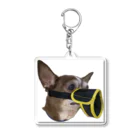 ゲドテコデータプールセンターの犬2号 Acrylic Key Chain