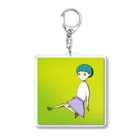 夕暮れオレの夕暮れるトヨコ Acrylic Key Chain