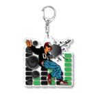 CHIBE86の「Street Dance Vibes」 Acrylic Key Chain