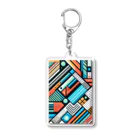 noririnoのVibrant Splash Acrylic Key Chain