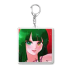 黄元/蒼威のメヂカラ強めのゆずこちゃん Acrylic Key Chain