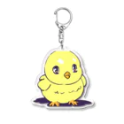 G-EICHISの可愛いひよこの挨拶 Acrylic Key Chain