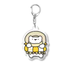 わくわく珍獣パークの２０２４夏の装いまるねすちゃん Acrylic Key Chain