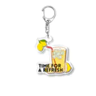 CHIBE86の「リフレッシュタイム！」 Acrylic Key Chain