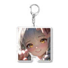 studio Azurの幼い頃のニンジャ娘 Acrylic Key Chain