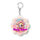 AoBa create【あおくり】のCandy House🐶 Acrylic Key Chain