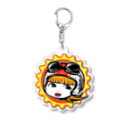 otamanin4gのライダー（オリジナル） Acrylic Key Chain