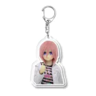 爆裂かぶと虫のサムズアップあんちゃん Acrylic Key Chain