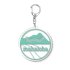 mahaloha808のmahaloha 丸ロゴ Acrylic Key Chain