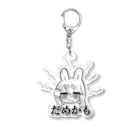 うさぎさんはうすのだめかもうさぎさん Acrylic Key Chain