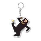 つきれうのバナナとクマ Acrylic Key Chain
