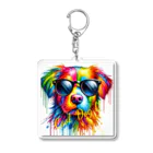 mio_shopのCool Dog !! Acrylic Key Chain