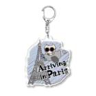 sari'sのArriving in Paris アクリルキーホルダー