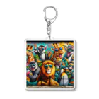 D-91のストリート動物園 Acrylic Key Chain