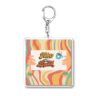 Cafe Mokaのティータイム Acrylic Key Chain