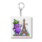 レトロのナスビー Acrylic Key Chain