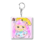 ゆめかわ牙かわの今日はなにしようね。。/// Acrylic Key Chain