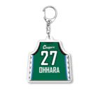 日立ハイテク クーガーズ🏀公式ショップの#27 大原 咲織：アクリルキーホルダー（ユニフォーム） Acrylic Key Chain