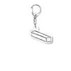 パビリオン構想展の一本柱 Acrylic Key Chain