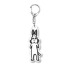 ドコムス刷りのにせもの Acrylic Key Chain
