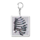 AtelierY2のrib cage Acrylic Key Chain