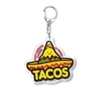 eVerY dAY,CHeAT dAY!の素晴らしい登山チーム「タコス」のグッズ Acrylic Key Chain
