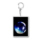 L'oiseau blueの惑星みたいなシャボン玉 Acrylic Key Chain